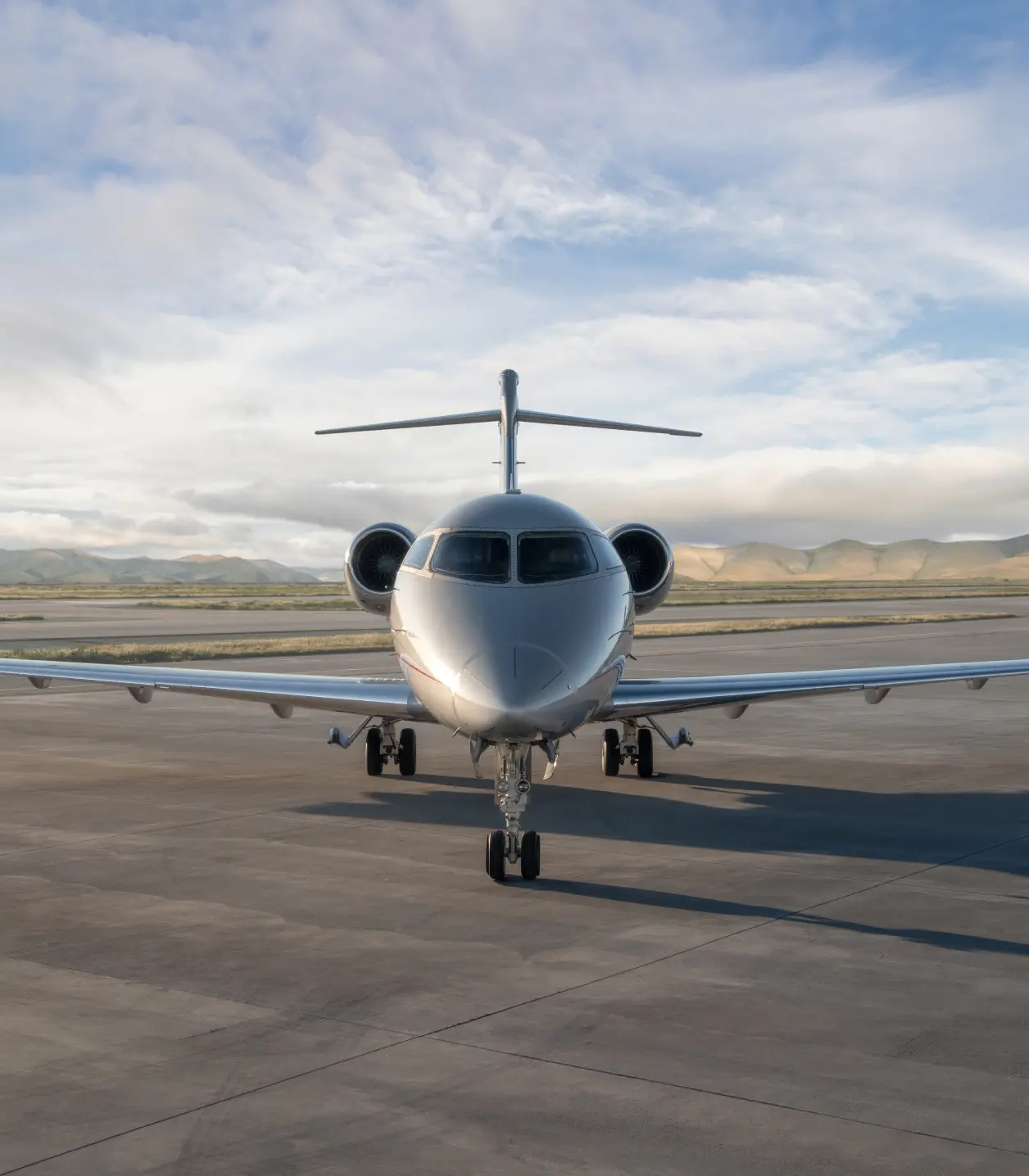 Front view of Global 7500