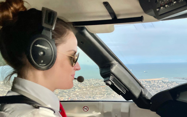 Emma Heering, Captain, VistaJet 