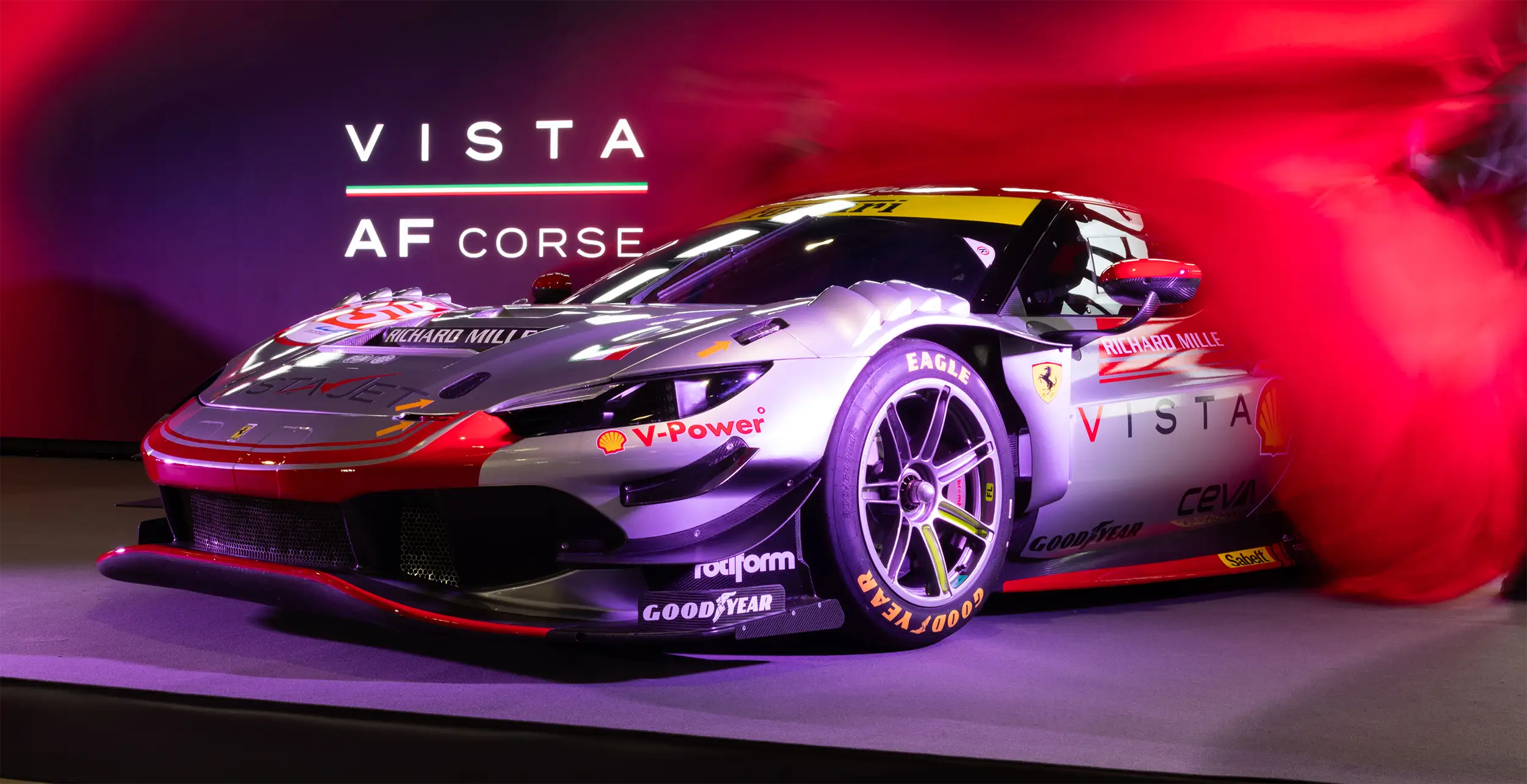 The Vista AF Corse launch party marks the start of the countdown to the ...